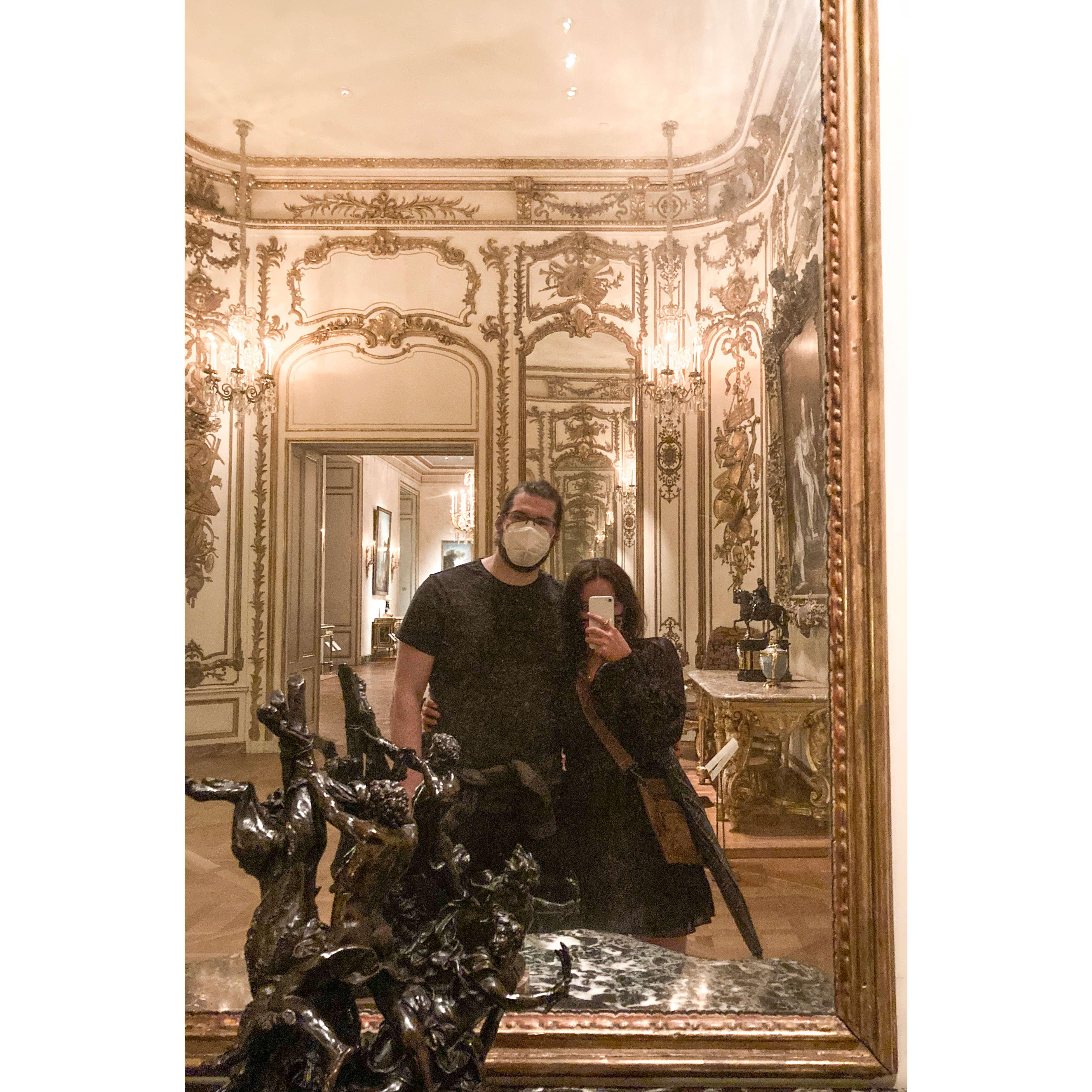 One of our many trips to the MET