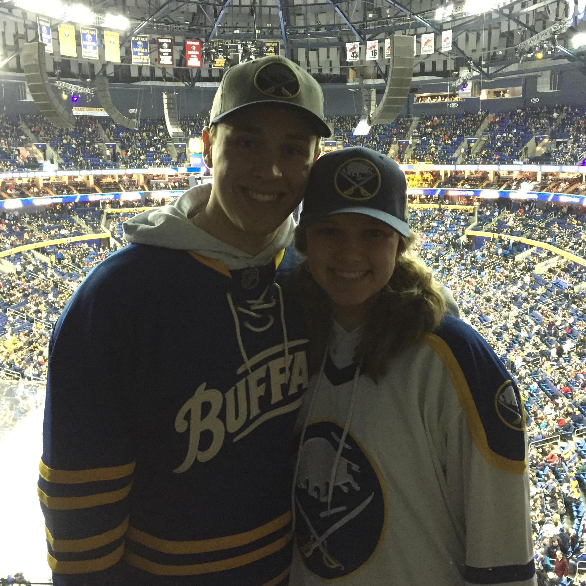 2016 - Buffalo Sabres Game (they lost, of course, and to the Panthers? Embarrasing.)