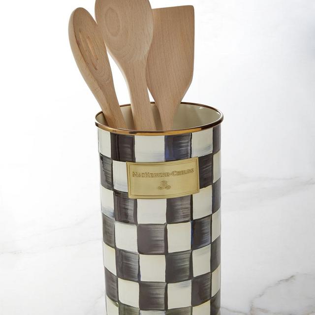 MacKenzie-ChildsCourtly Check Utensil Holder