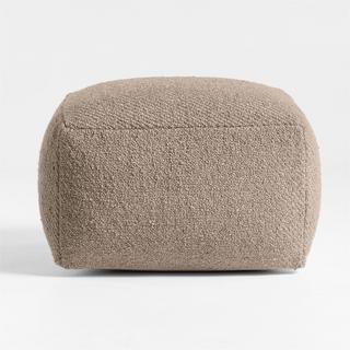 Woven Performance Pouf Ottoman