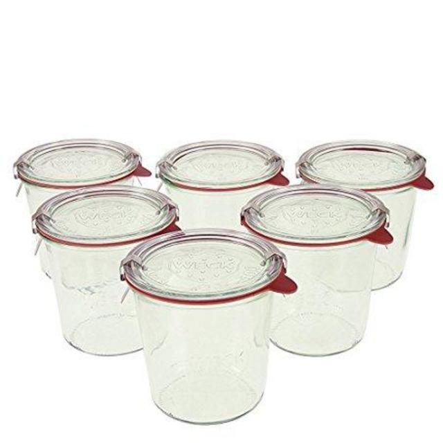 Weck 742 Mold Jar - .5 Liter, Set of 6