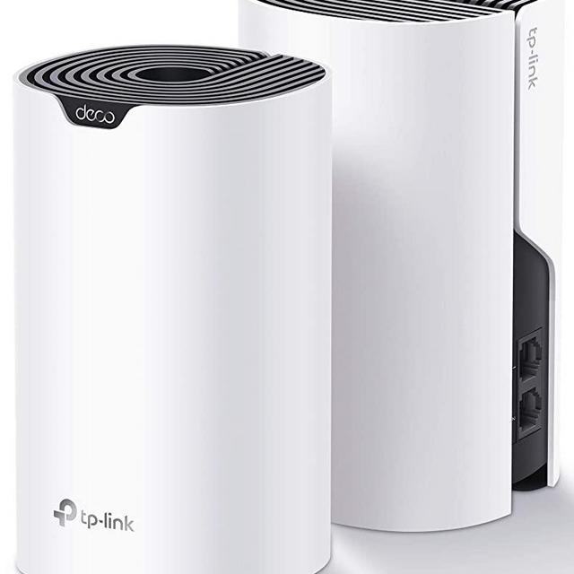 TP-Link Deco Whole Home Mesh WiFi System (Deco S4) – Up to 3,800 Sq.ft. Coverage, WiFi Router and Extender Replacement, Parental Controls, 2-Pack