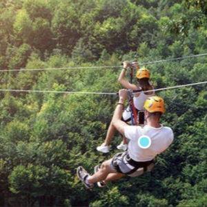 Zip Lining for Two
