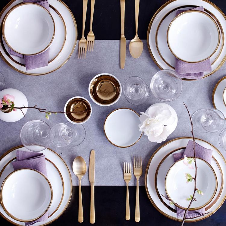 canvas home™, Dauville Dinner Plate, Set of Zola