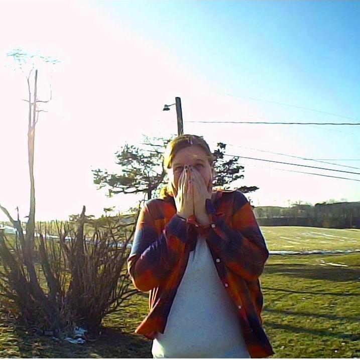 The moment of proposal caught on camera with RingCam!