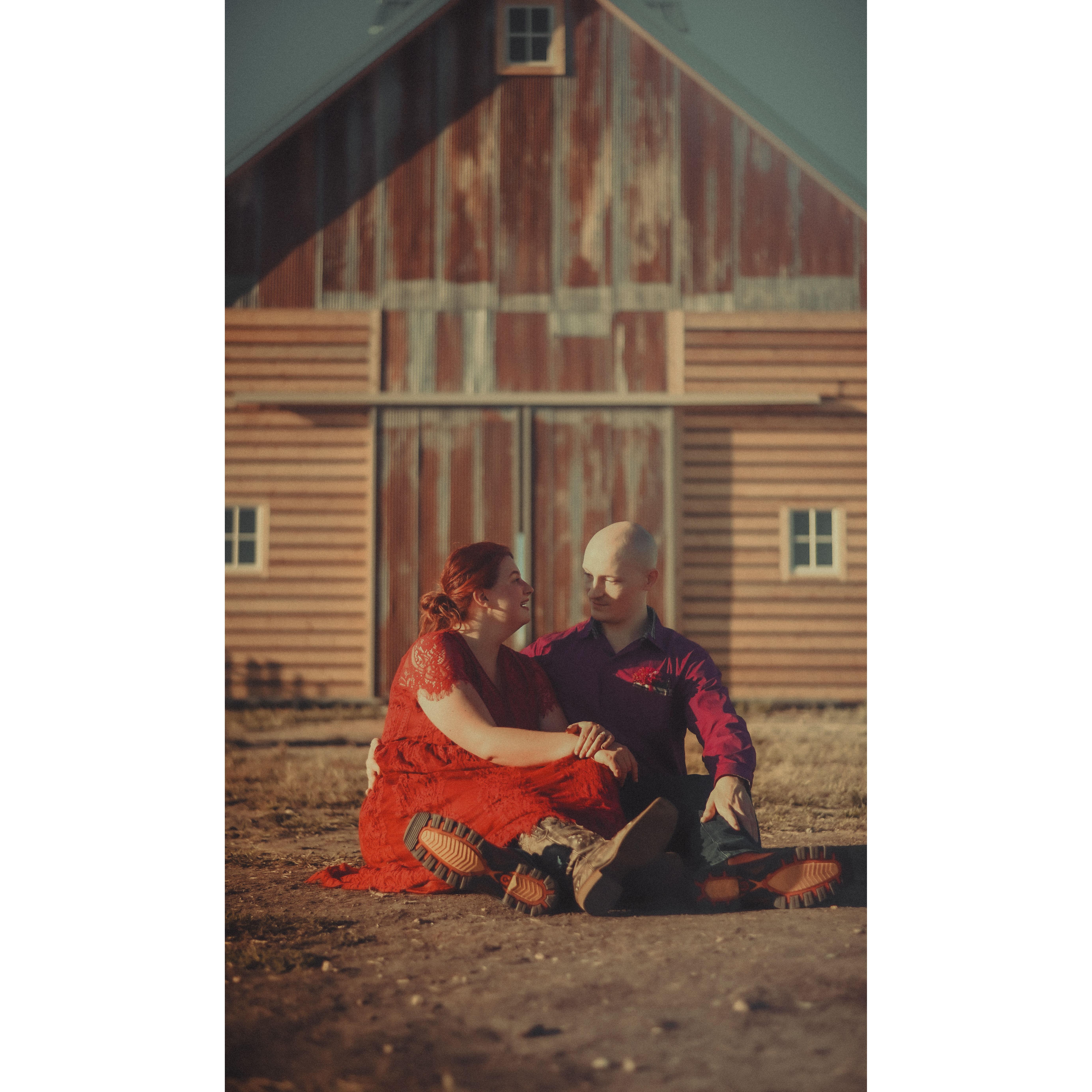#EngagementShoot - @Center Grove Orchard - @Dutchmans Photography