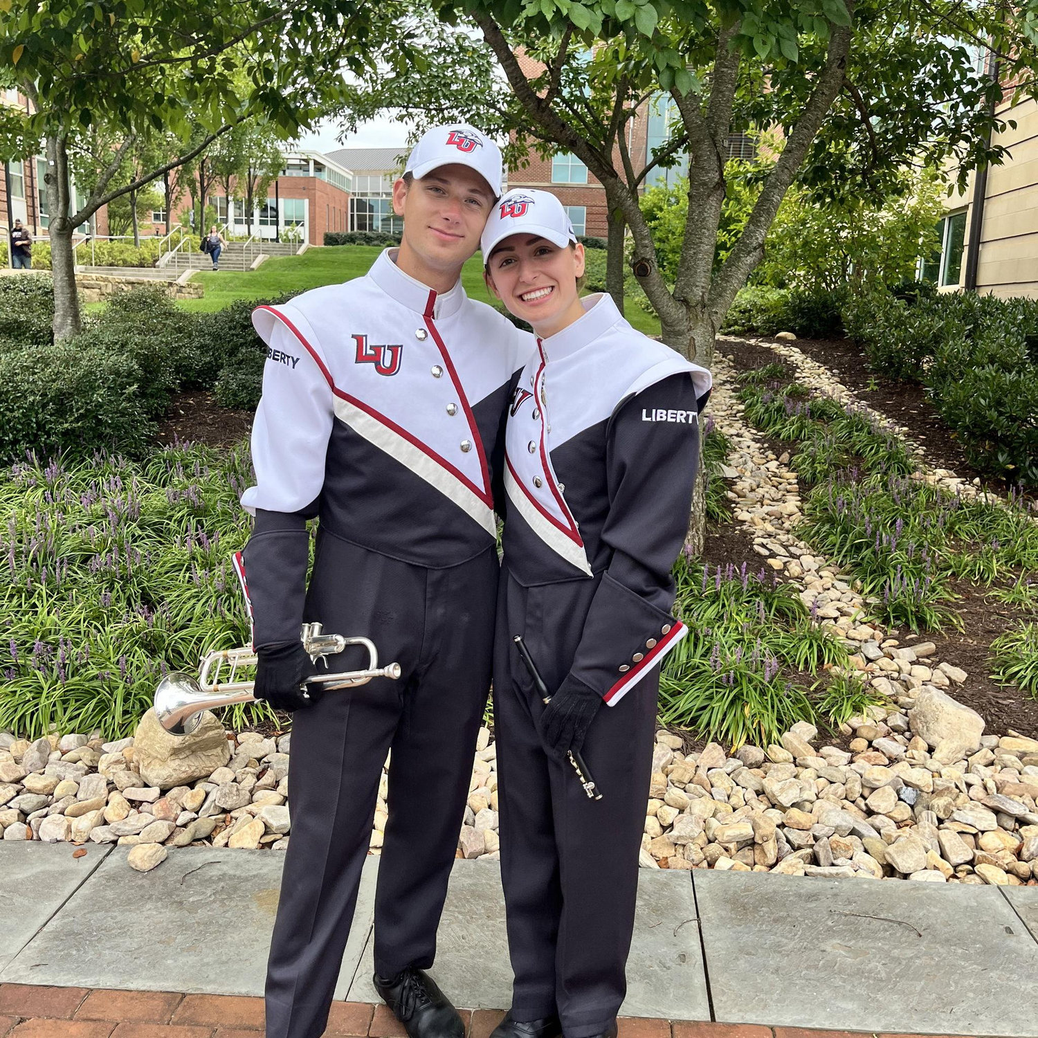 marching band, where we first met
