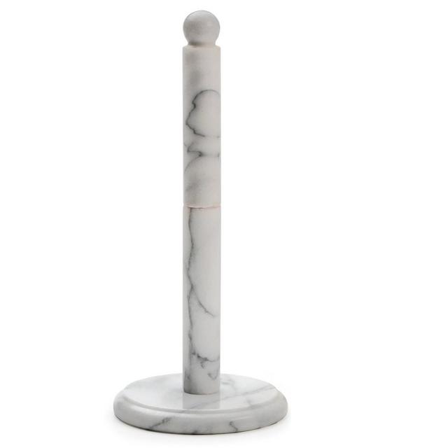 RSVP International Marble 5.5" D x 12.75" H Paper Towel Holder