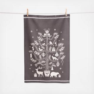 Nature's Christmas Tree Tea Towel, Set of 2