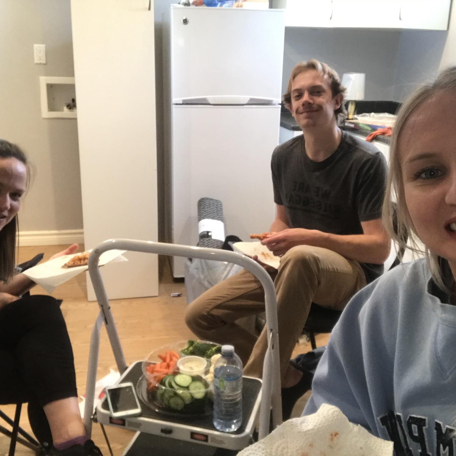 Makenna was supposed to move to Kingston in September of 2020 for school. Before they knew it would be postponed to online because of Covid, Alex helped her paint her new apartment.