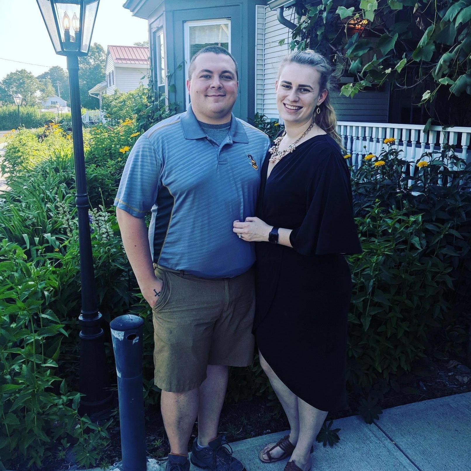 Celebrated our one-year engagement at the location Colin popped the question.