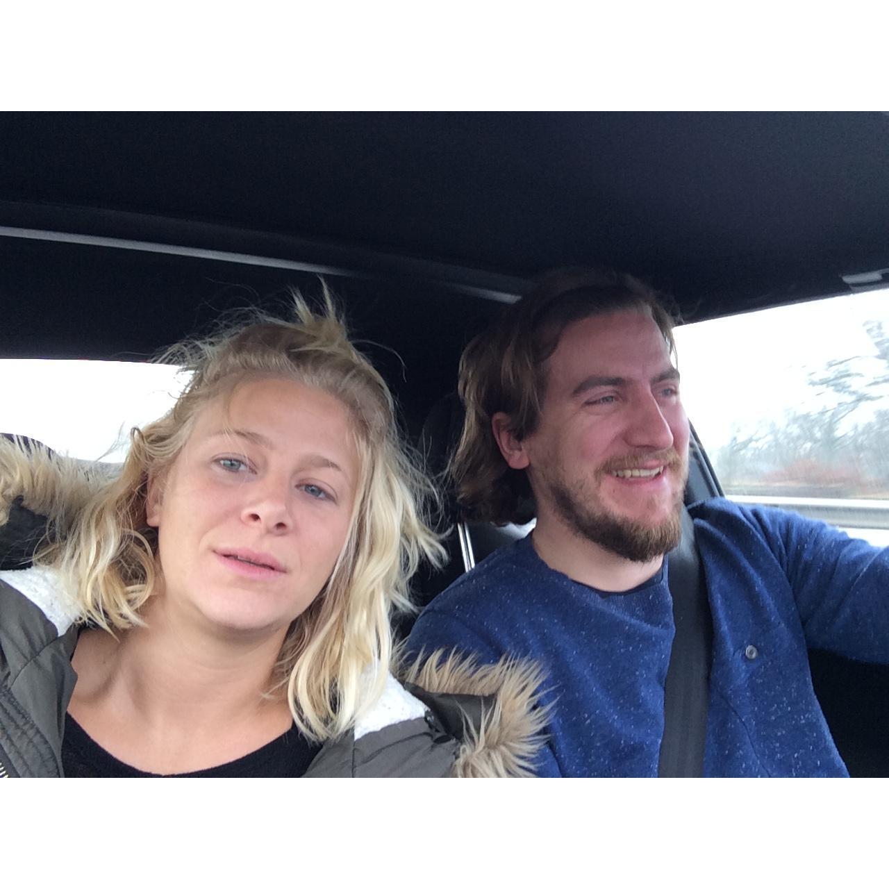 The day after Hanna's 30th Bday (yes, we felt as bad as we looked). 2016