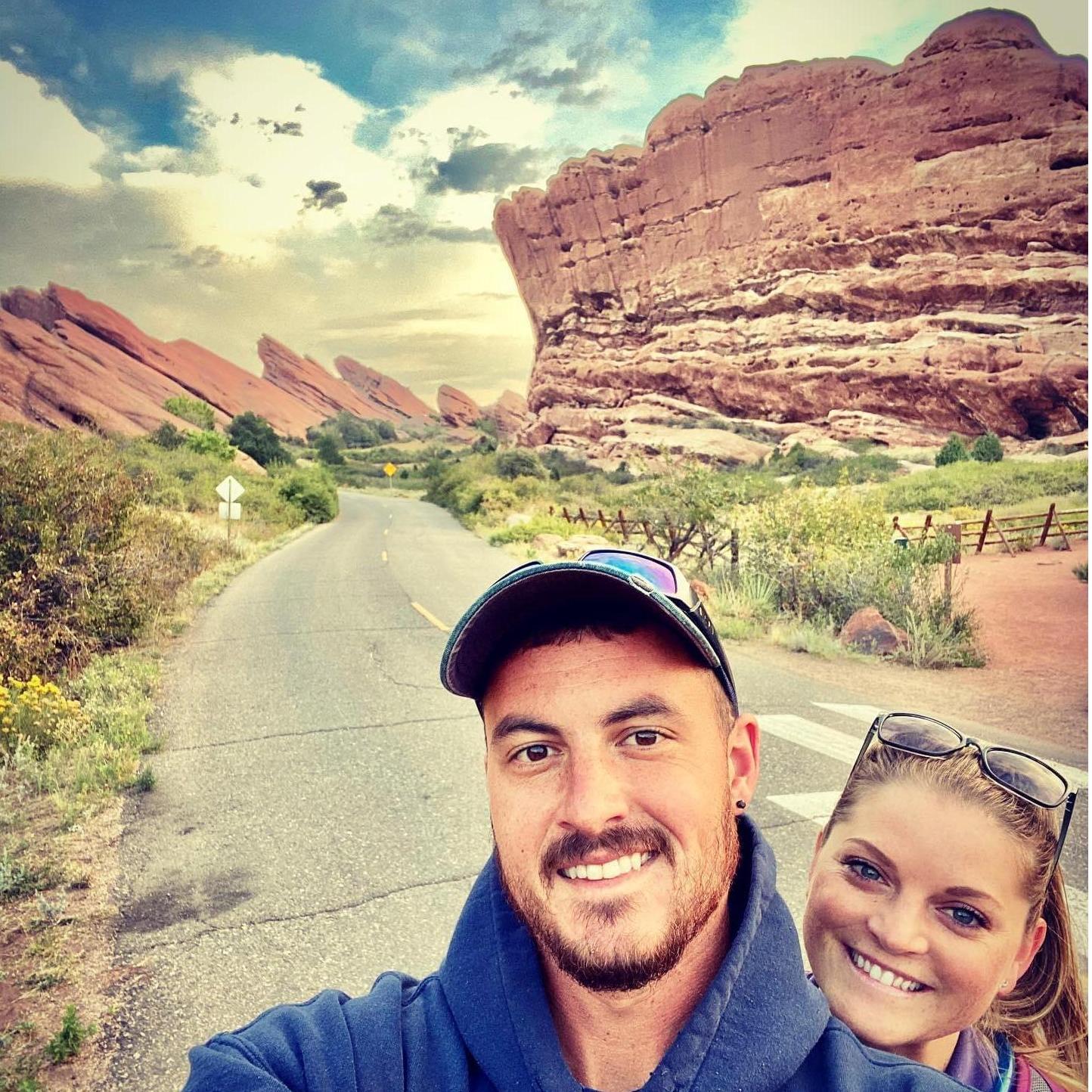 Sunrise hike at Red Rocks