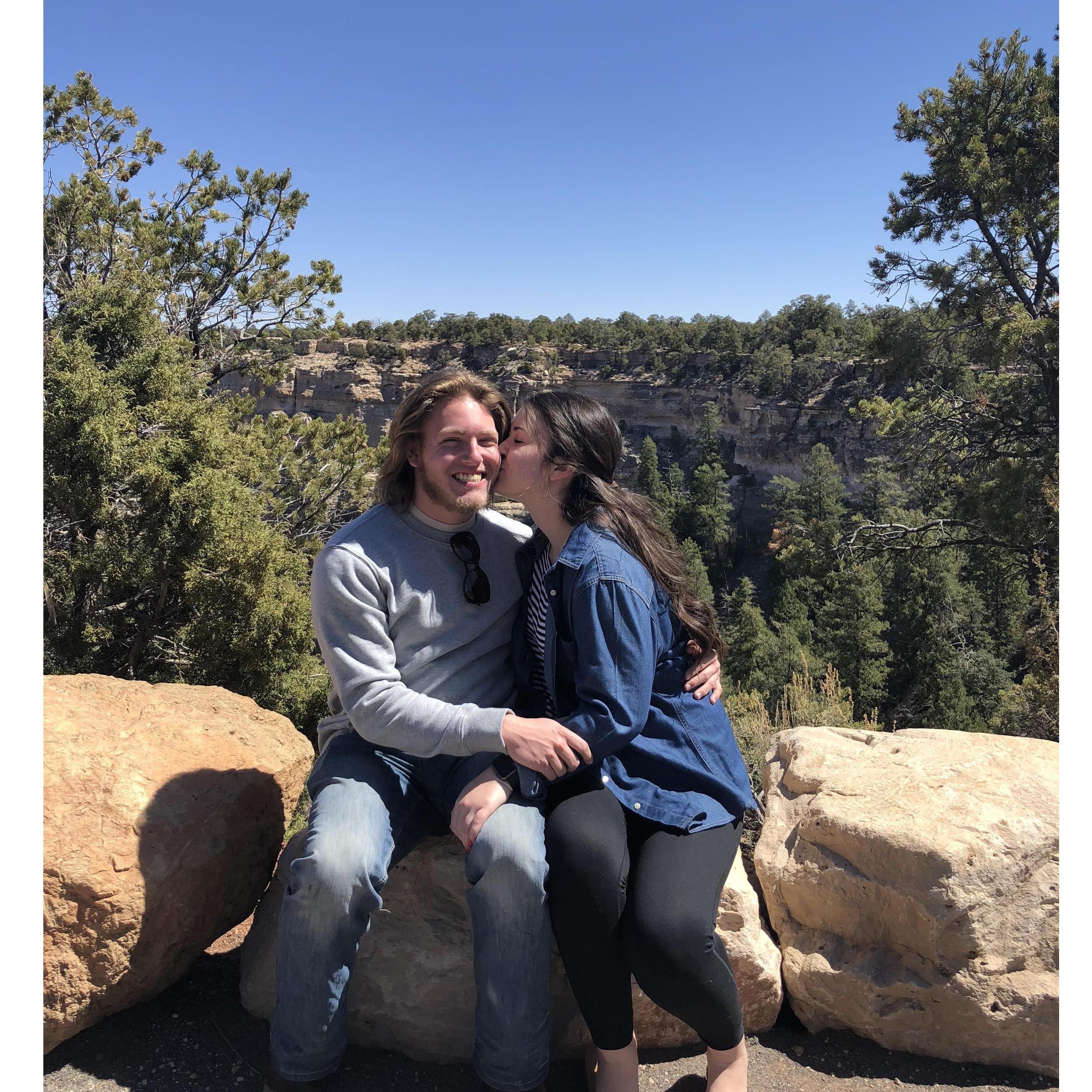 Our first road trip together at the Grand Canyon! (2018)