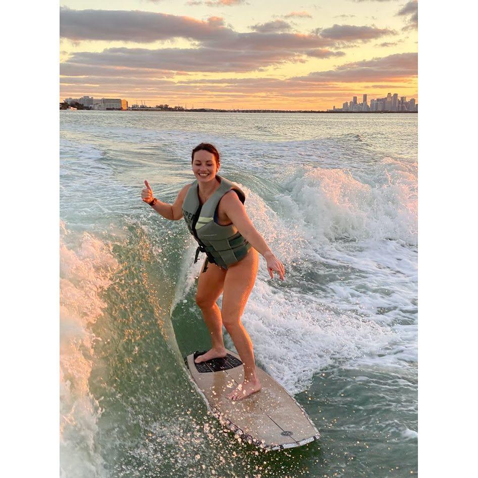 Colleen had a much-needed vacation week after barely surviving being the senior resident on trauma surgery.