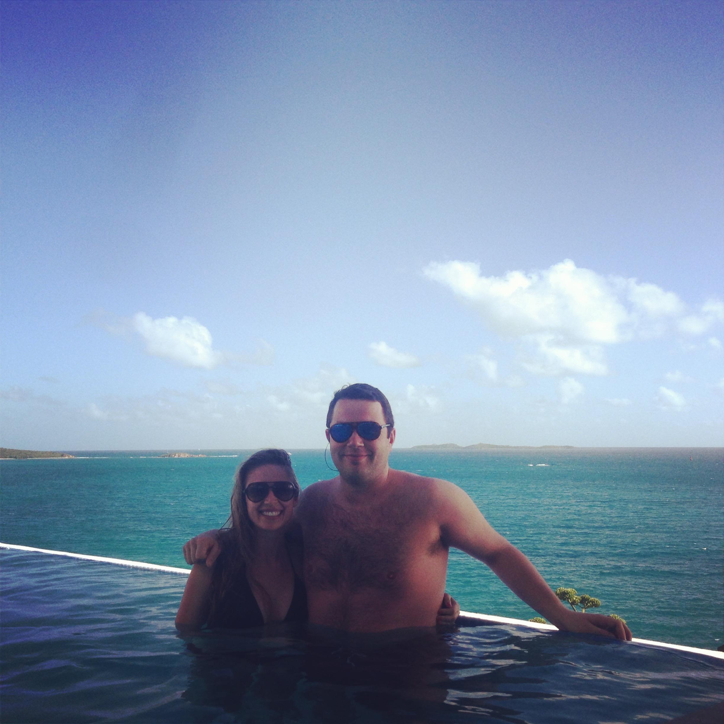 First trip together to St. Thomas