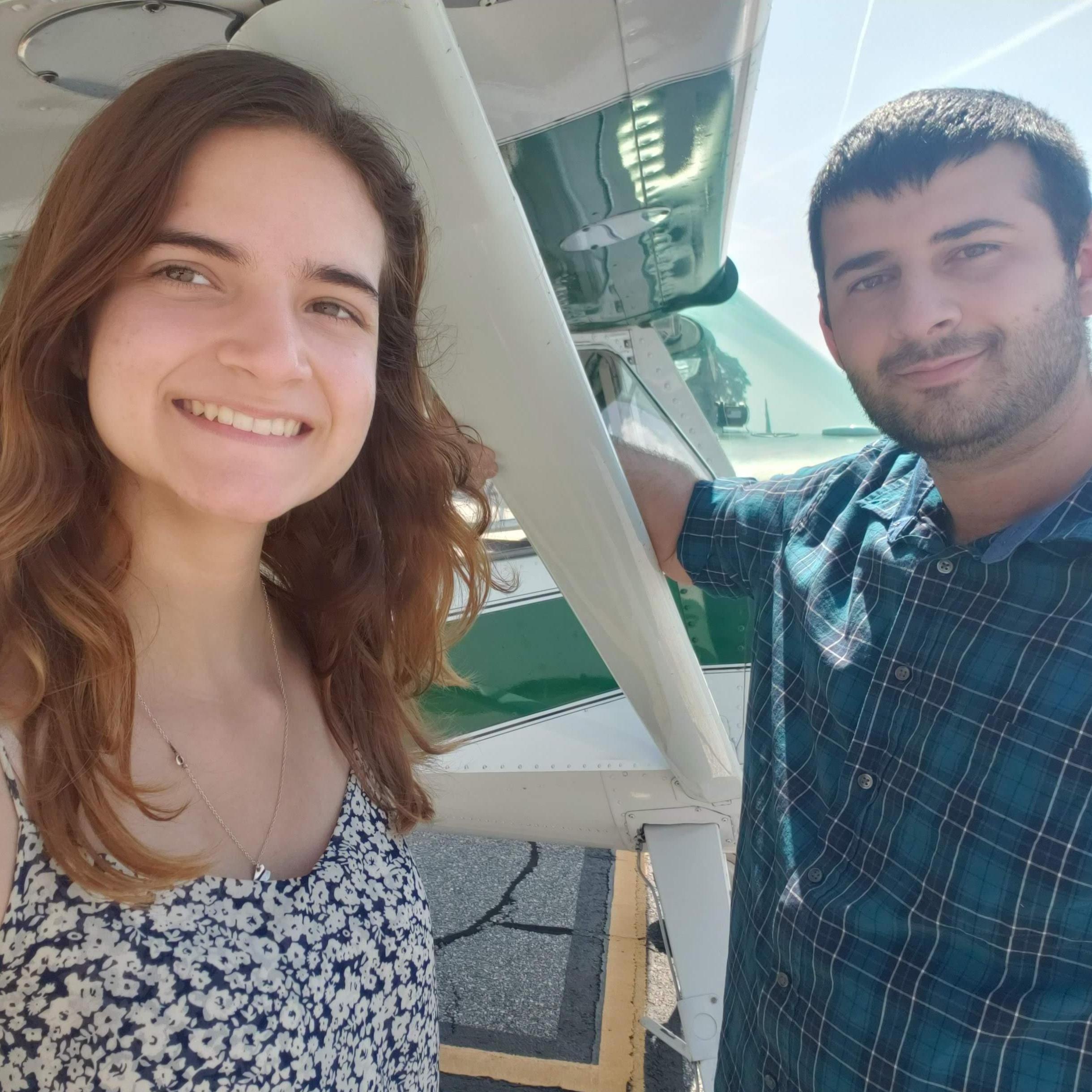 We've been on far too many adventures to count in this plane, but this photo in particular is from overflying shipwrecks & visiting Charleston.