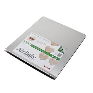 AirBake Natural 2 Pack Cookie Sheet Set, 16 x 14 in