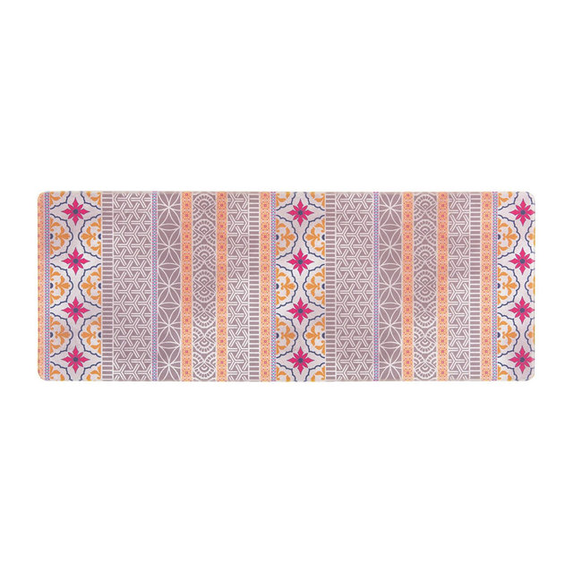 World Rug Gallery Boho Shade Anti-Fatigue Standing Mat - Multi 18"x47"