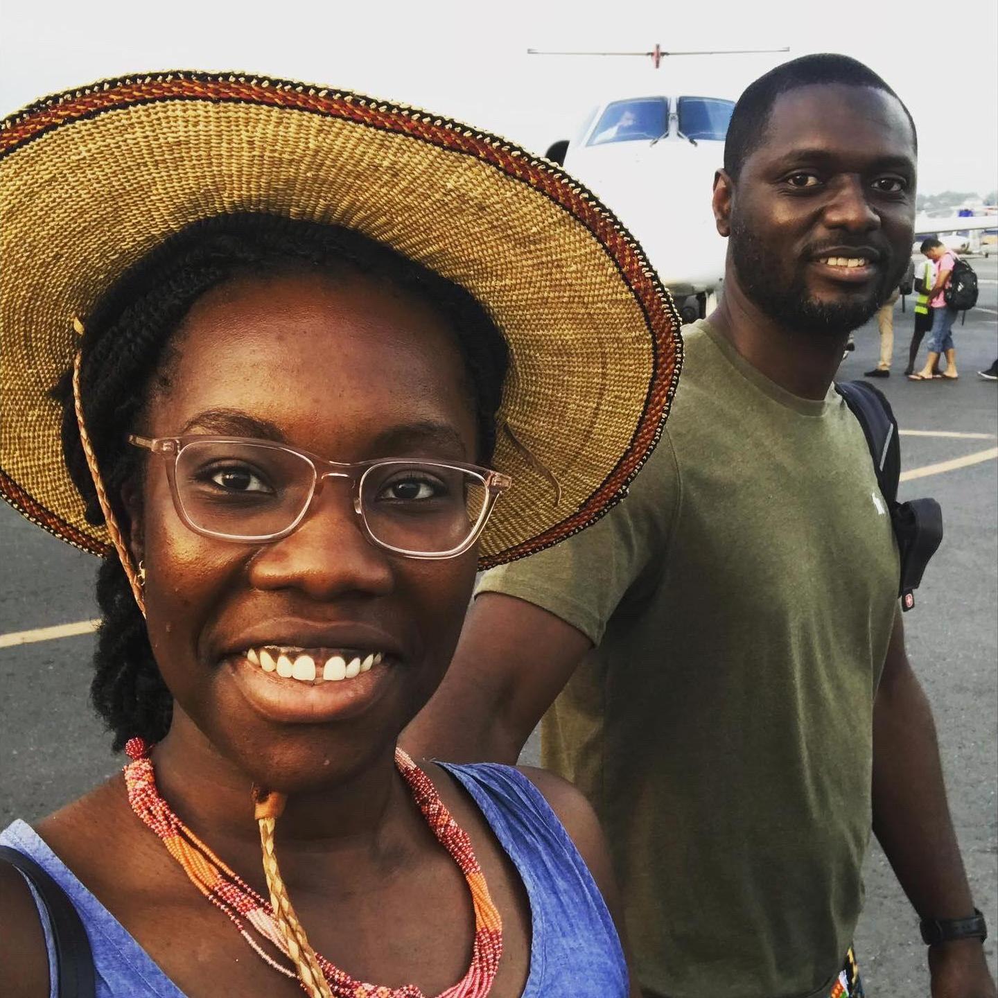 A visit to Takoradi, Godfrey's home city