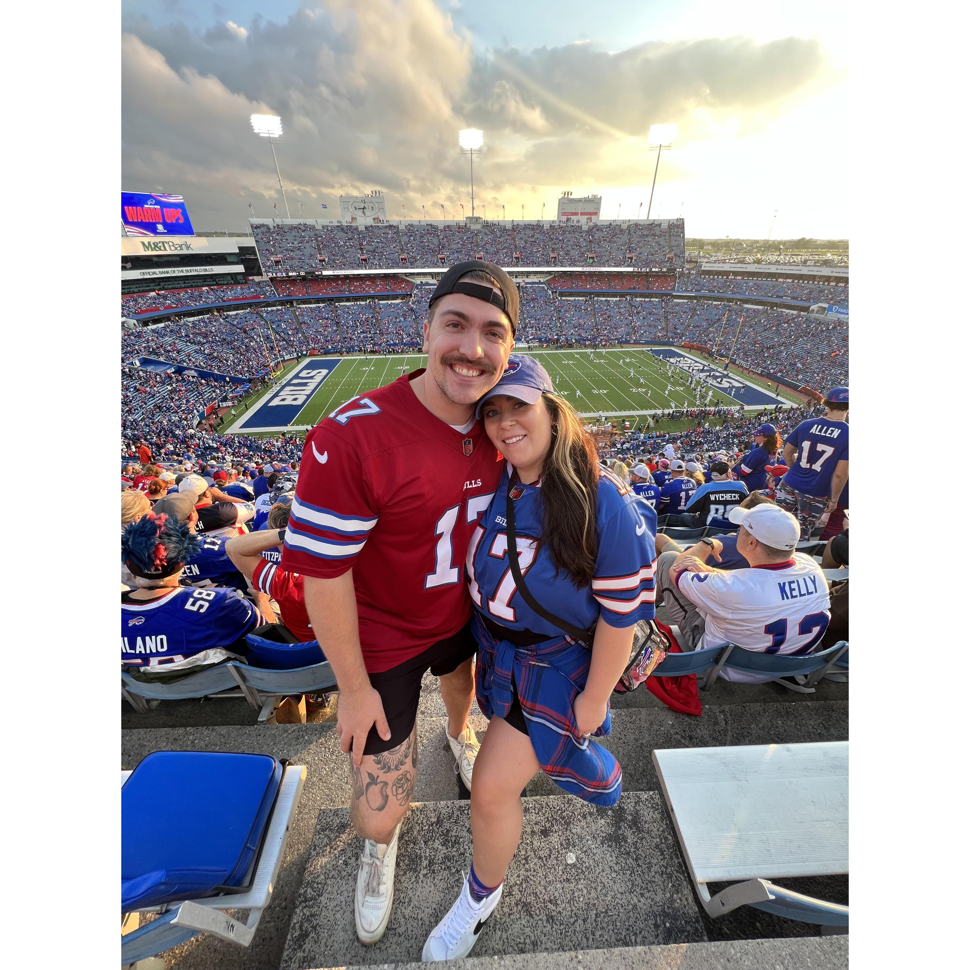 Lots of Bills games!