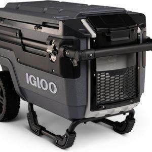 Igloo Trailmate Journey 70Qt Wheeled Cooler | Insulated Hard Shell Ice Chest Carbonite