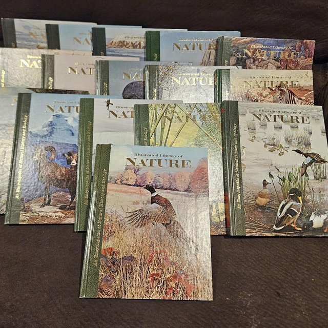 The Illustrated Library of Nature Encyclopedia 1971 Volume 1 to 16