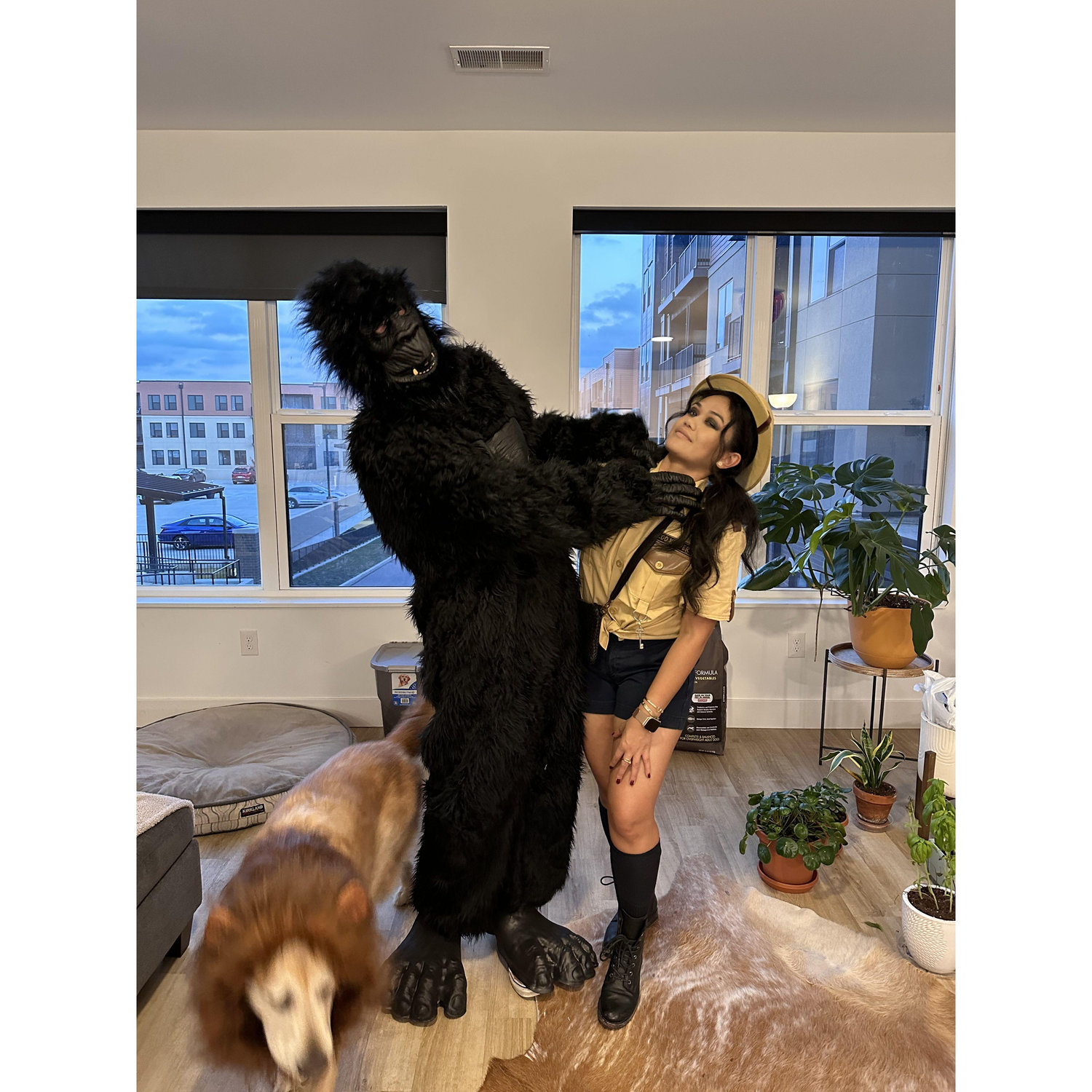 Harambe and Mason takeover