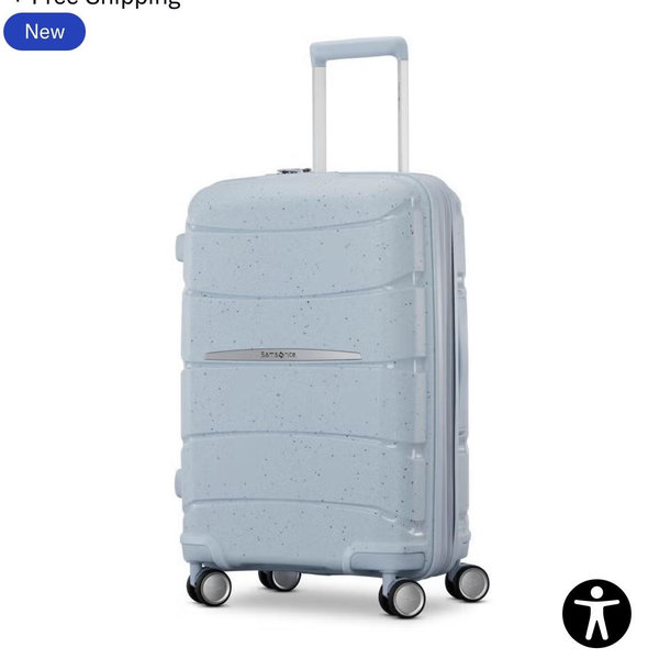 Translucent Blue Outline Pro Carry-On Spinner | Hardside Carry On | Samsonite