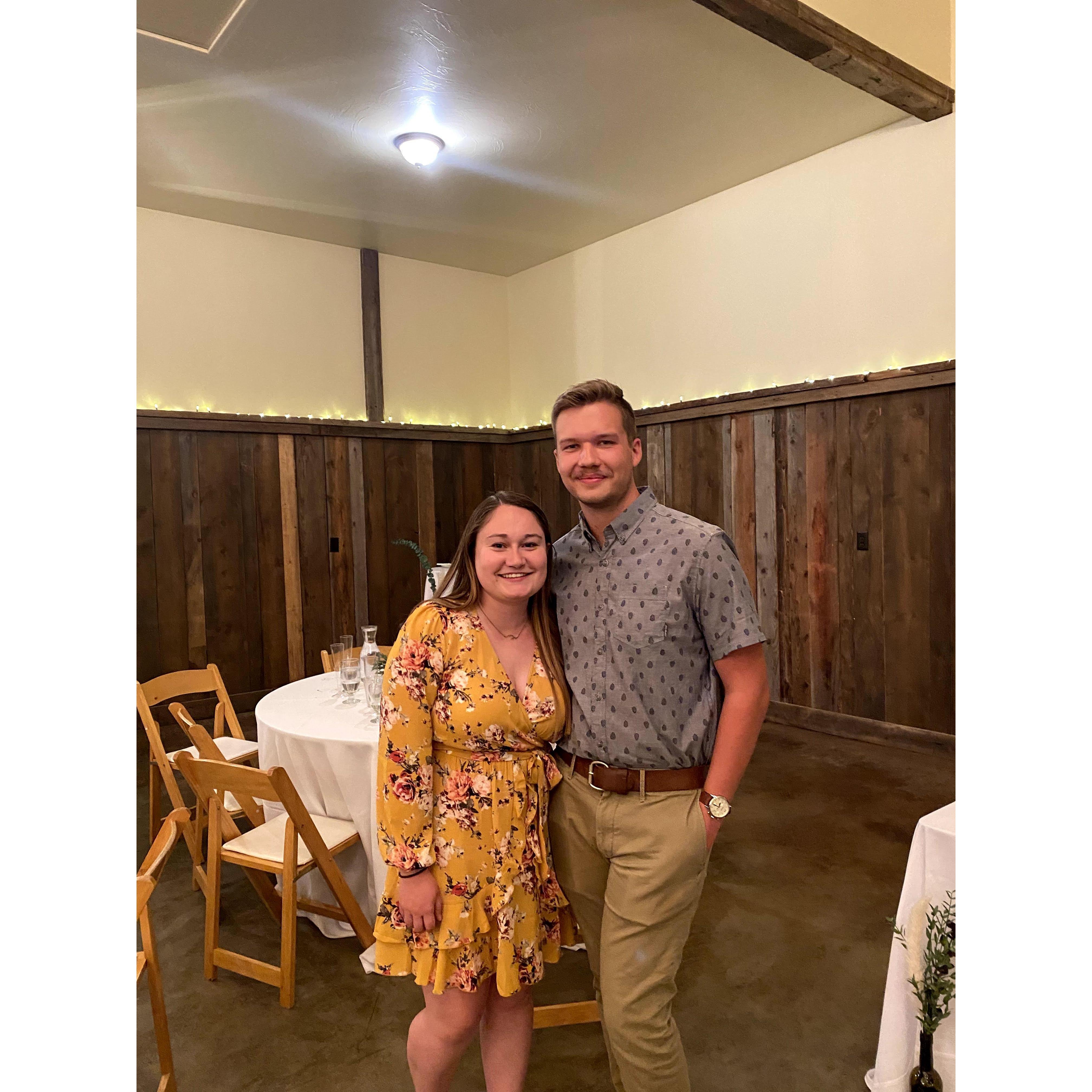First wedding together! July 2021