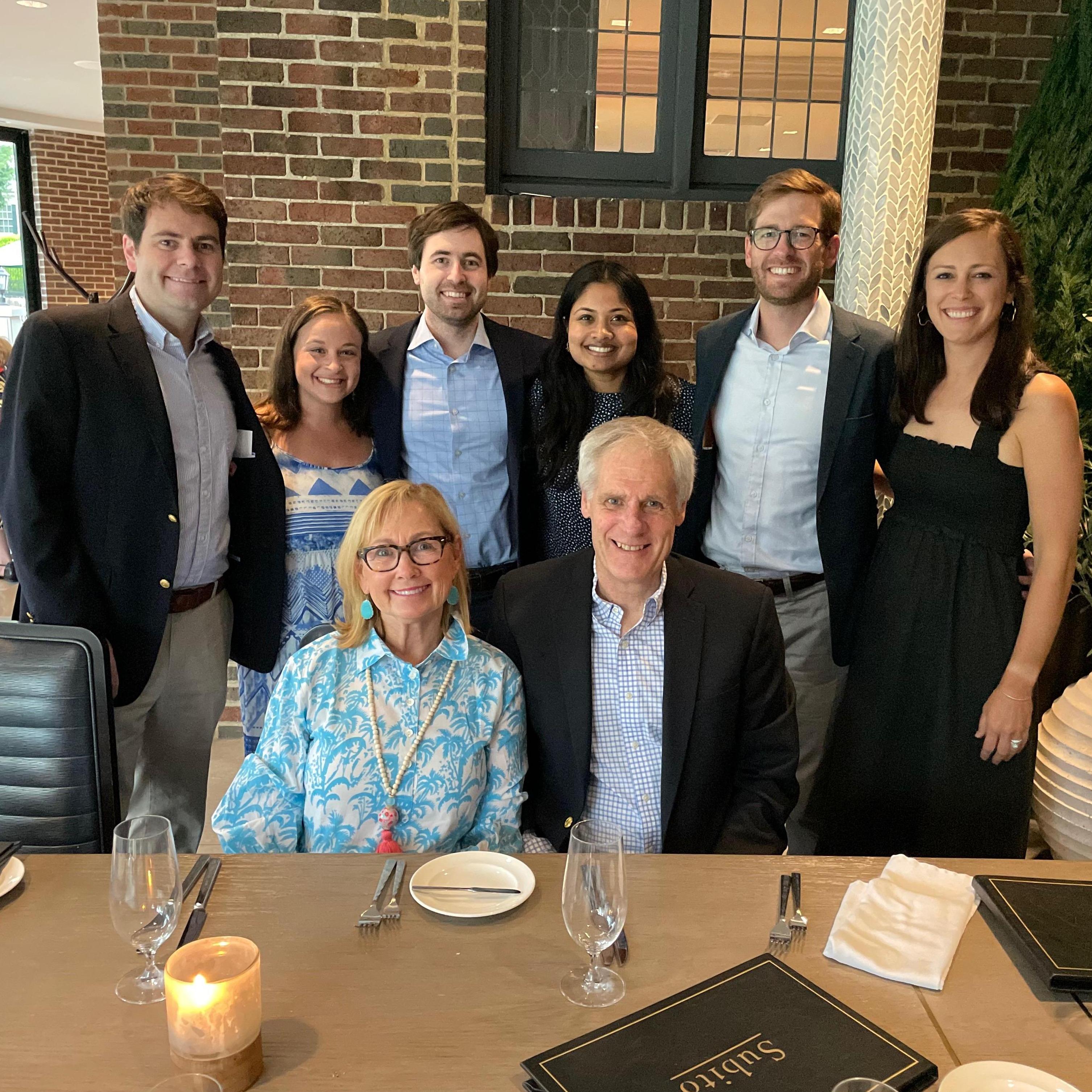 Patrick's dad's retirement dinner. Cincinnati, OH. July 2021