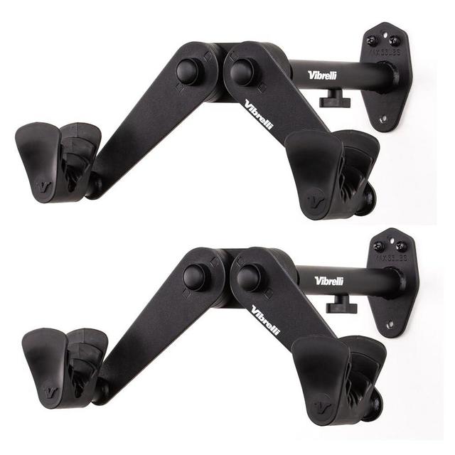 Vibrelli Bike Wall Mount - Horizontal Storage Rack for Hanging Bicycles in Home or Garage - Adjustable Bike Hanger, Holder - Wall Bike Rack Hooks for Bicycles - Mountain, Road, Hybrid