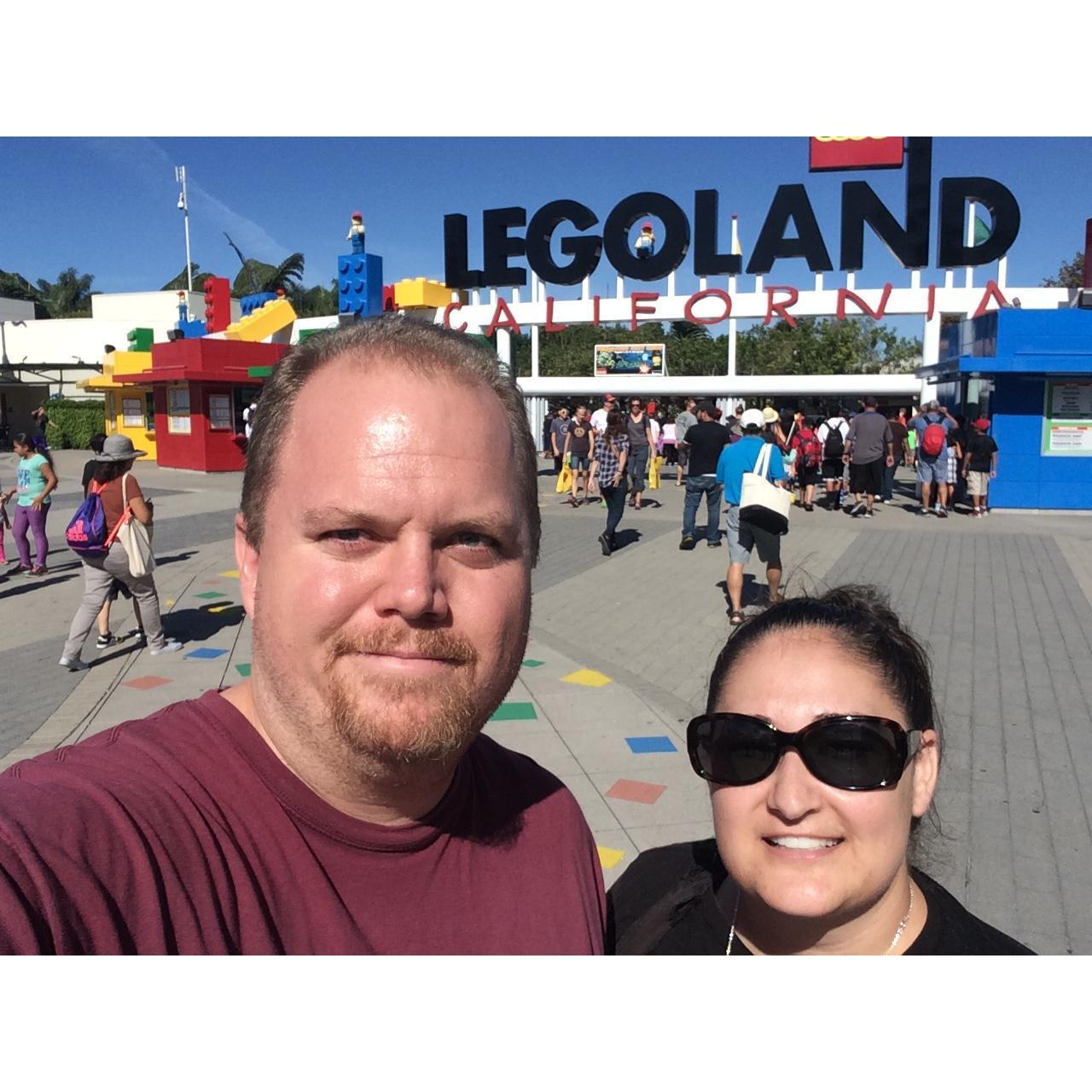 We mainly visited LEGOLAND for me, but I think he had a good time as well.