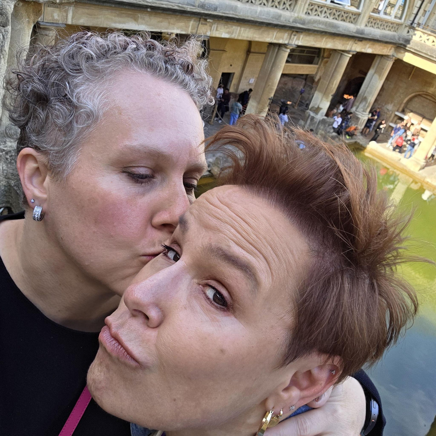 Back to Bath in 2025. Totally a couple.