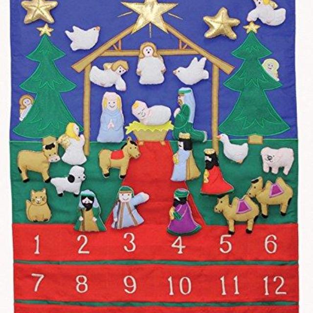 Tidings of Joy Fabric Advent Calendar (Countdown to Christmas)