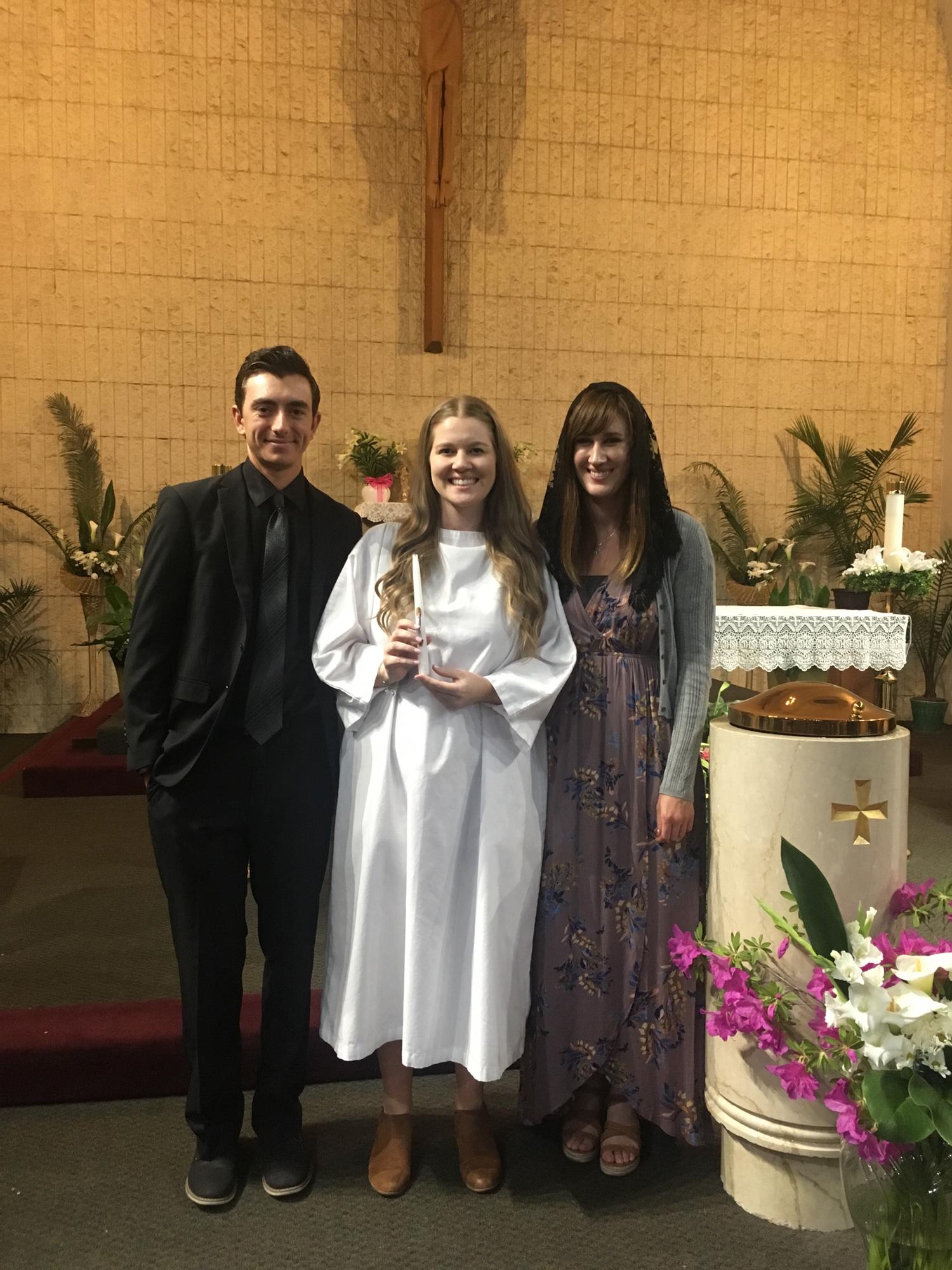 Madalyn’s initiation sacraments 🙏🏼