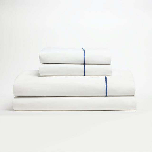 Crisp Percale Stripe Sheet Set