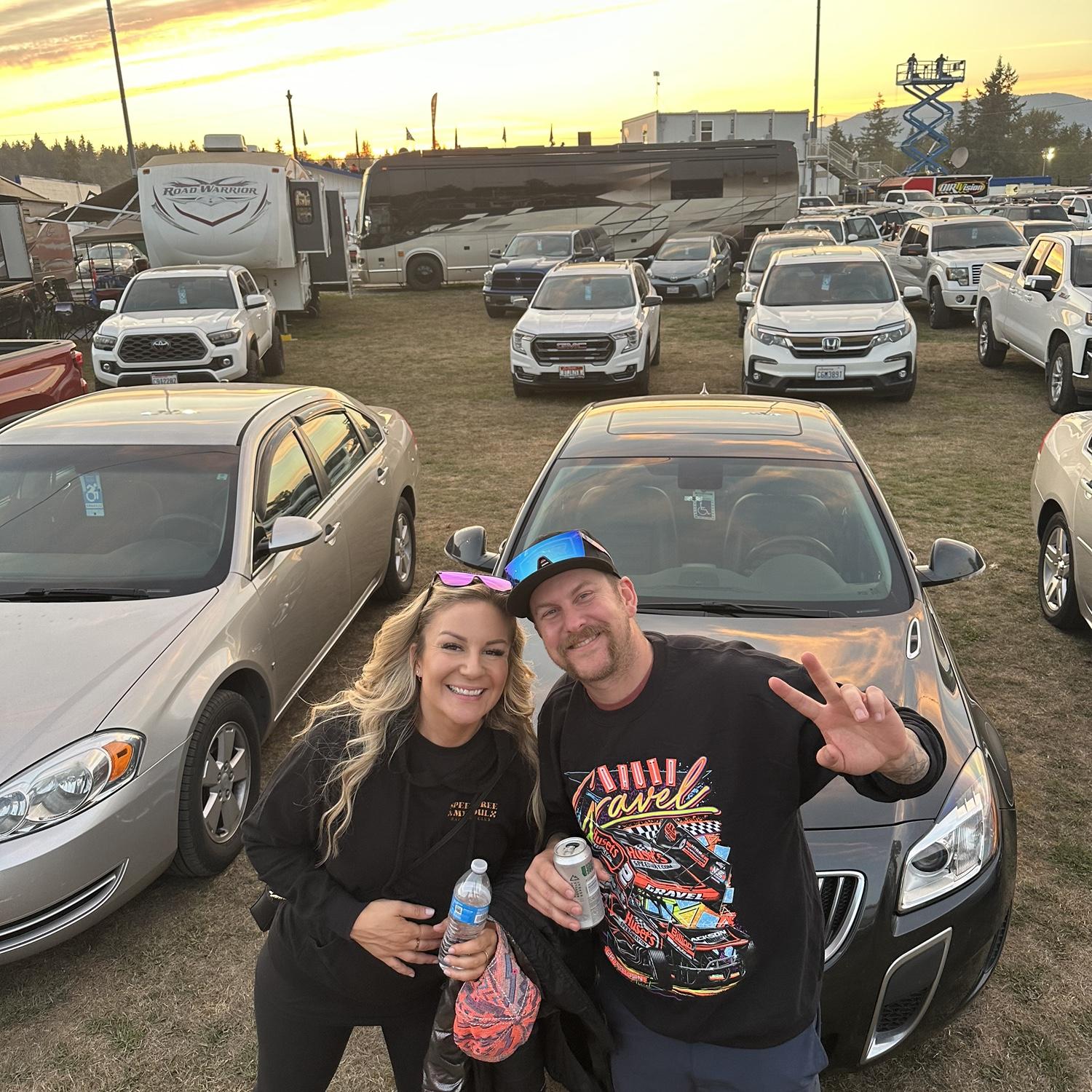 At our annual camping trip to Skagit Speedway for the Dirt Cup sprint car races, one of our favorite trips with friends. You’ll never see more mullets and Marlboro Reds in one place.