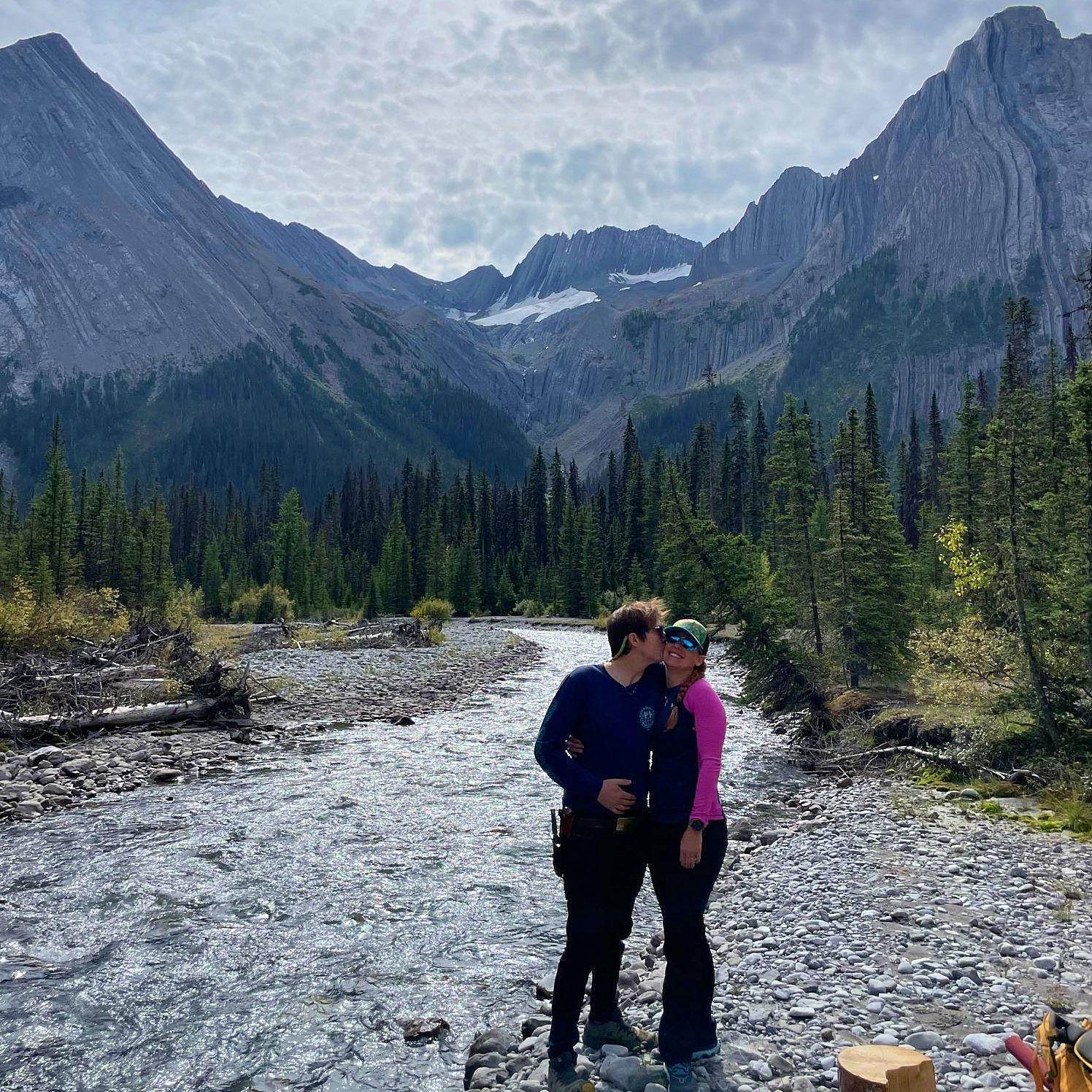 Hiking in Canada...hosted by Chalie's sister, Sky and Canadian husband, Dan :-)