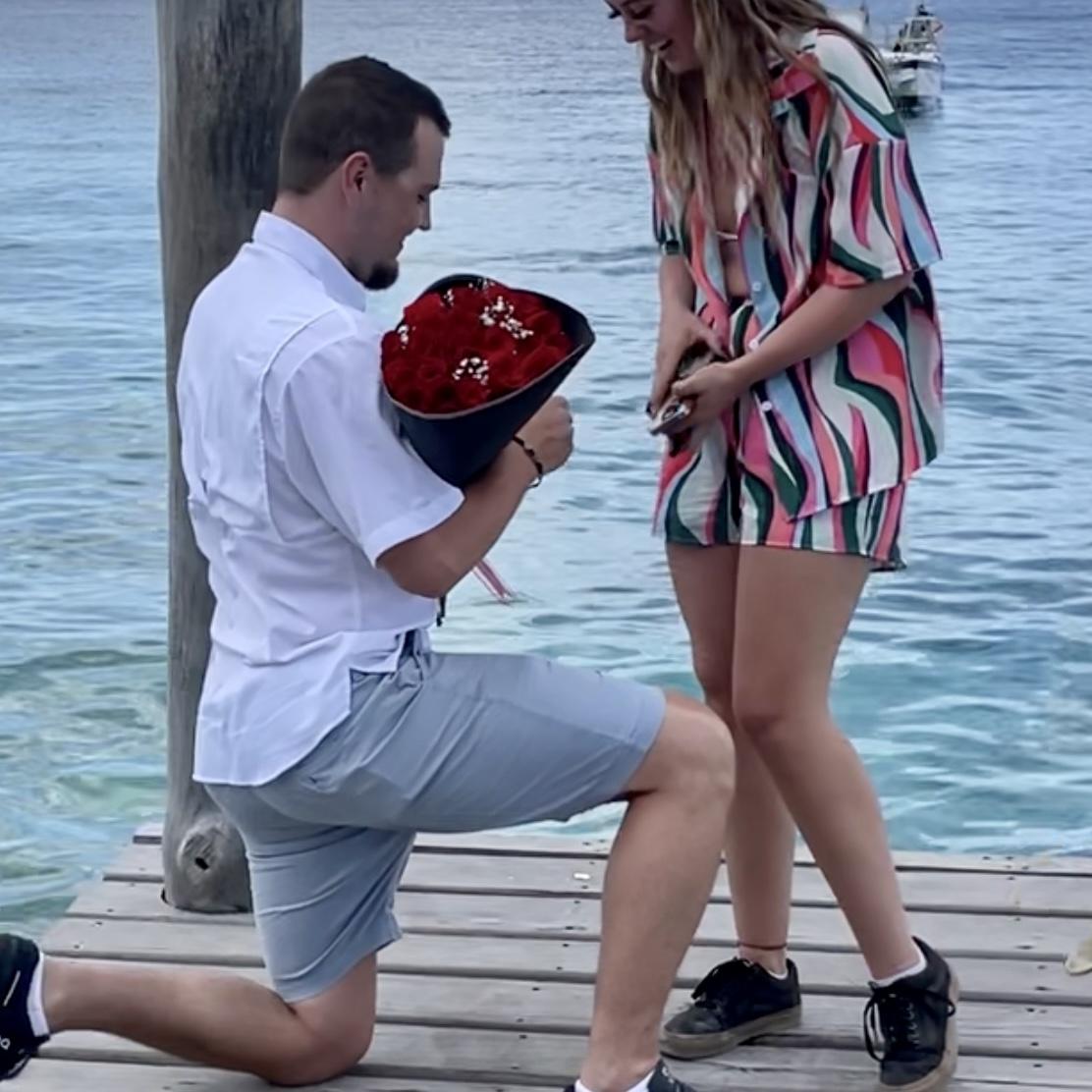 From April 21, 2023 when Zane proposed in Cozumel Mexico