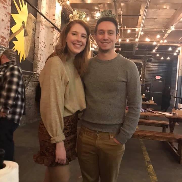 NYE axe throwing.