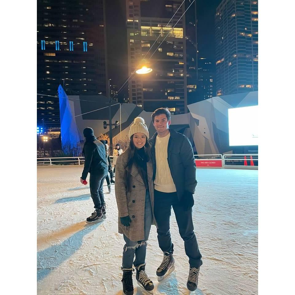I'm not the best at ice skating 