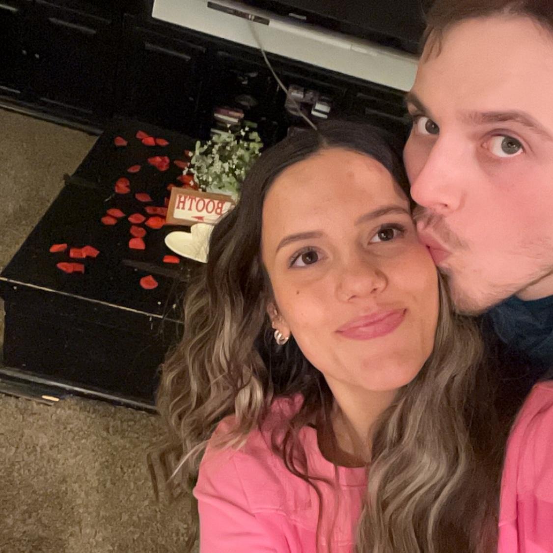 Valentine’s Day! Fun fact he proposed to me in the same spot