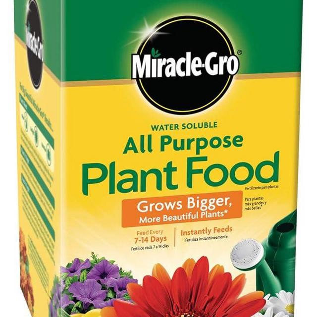 Miracle-Gro Water Soluble All Purpose Plant Food, 3 lb