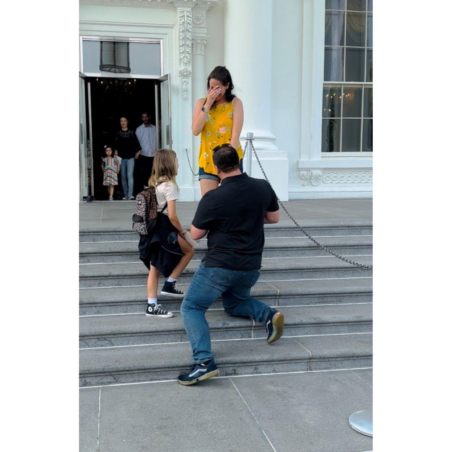 Our Engagement!! July 1st, 2023 at the White House :)