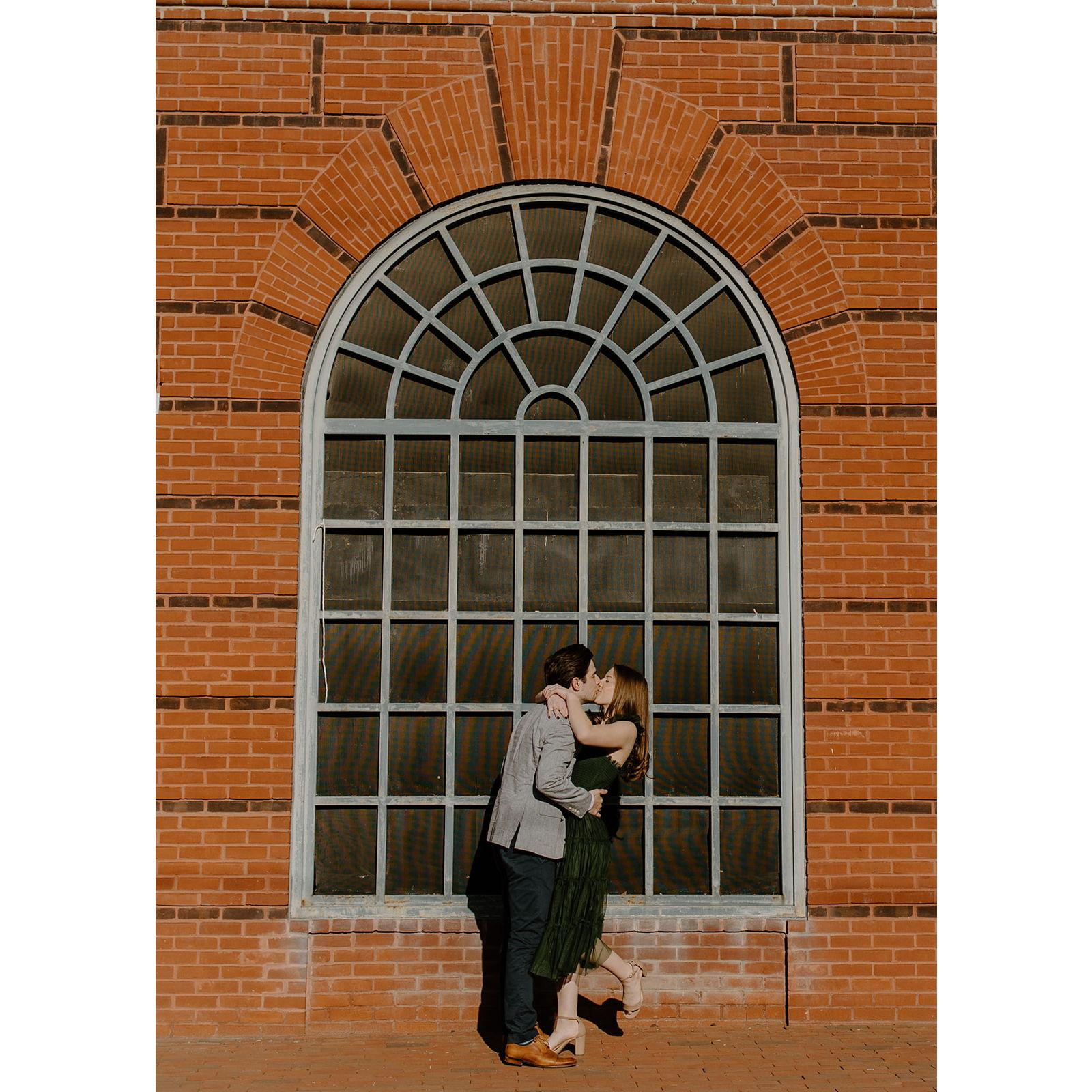 Engagement shoot in Old Town Alexandria - April 2024