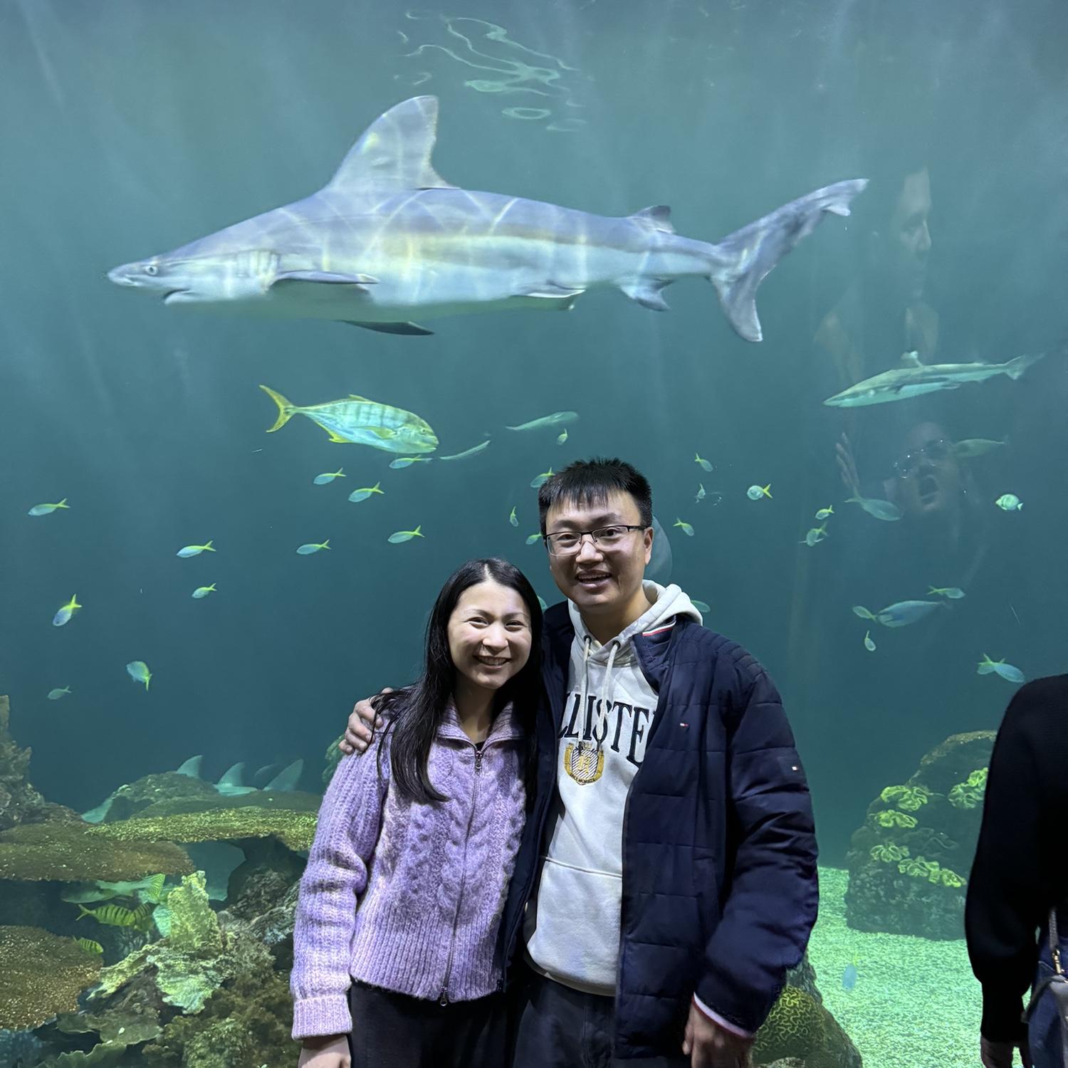 New Year's Day Date at the Shedd Aquarium (01.01.2024)