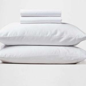 Silk & Snow Egyptian Cotton Sheet Set