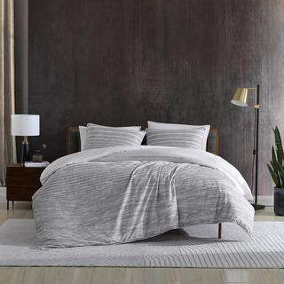 Abstract Stripe 3-Piece Duvet Cover Set