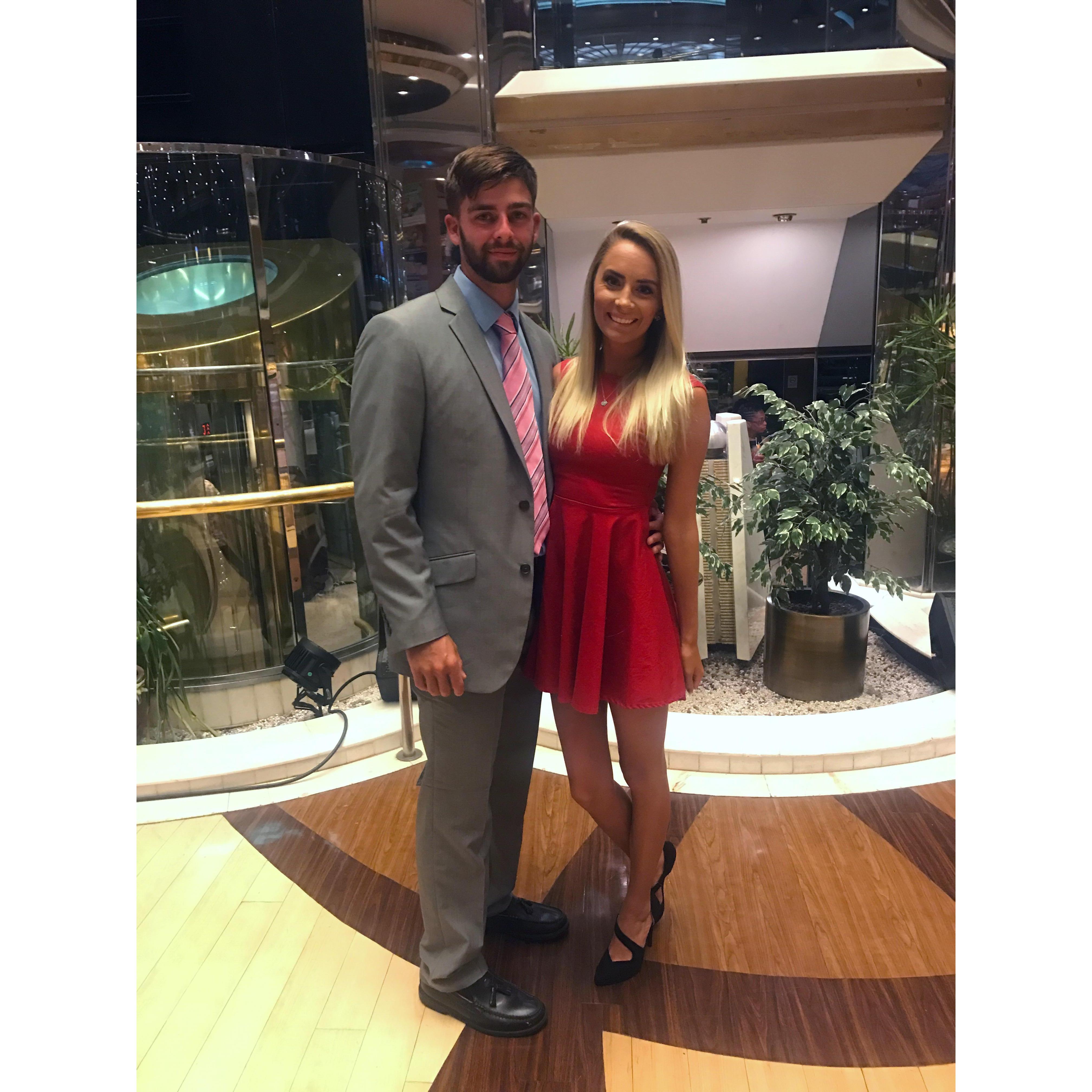 First vacation together! Cruising to the bahamas!